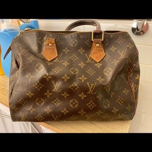 100% authentic louis vuitton speedy 30